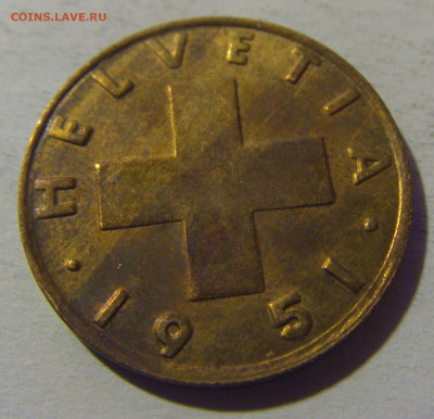 2 раппена 1951 Швейцария №1 13.12.2024 22:00 М - CIMG2273.JPG