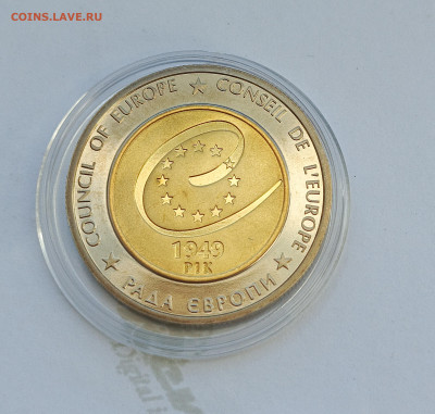 Украина.2009   5грн. 60 лет Совету Европы - Украина.2009   5грн. 60 лет Совету Европы1