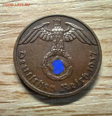 1 рейхспфенниг 1937 F с РУБЛЯ до 14.12.24 - 20241208_175638