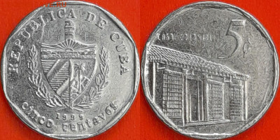 Куба, 5 сентаво, 1999  (мм-033) – до 22:00, 14.12.24 - 5-1999