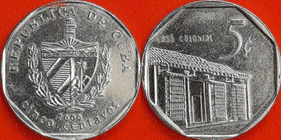Куба, 5 сентаво, 2000  (мм-034) – до 22:00, 14.12.24 - 5-2000