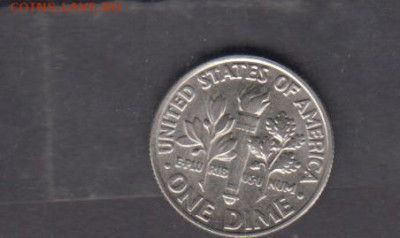 США 1991 Р 1 дайм до 13 12 - 265а