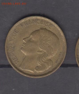 Франция 1952 20 франков до 13 12 - 569а