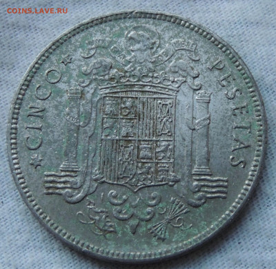 Испания 5 песет 1949 до 14.12.2024 - Испания 5 песет 49 .JPG