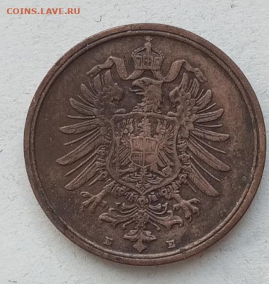 Германия 2 пфеннига 1874 Е - IMG_20241208_130221_85