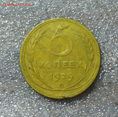 5 копеек 1929 год. С 200р. - IMG_20241210_112117