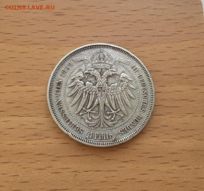 Австрия 1 союзный талер 1868 Третий стрелковый фестиваль - avstrija_1_sojuznyj_taler_1868_tretij_strelkovyj_festival_v_vene_serebro_redkost_redkij (4)