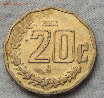 Мексика 20 сентаво 2002 до 14.12.2024 - Мексика 20 сентаво 2002.JPG