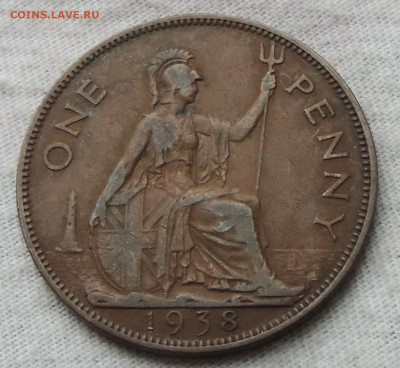 Великобритания 1 пенни 1938 до 15.12.2024 - Великобритания 1 пенни 38.JPG