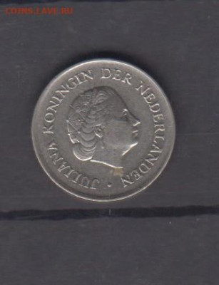 Голландия 1968 25 центов до 14 12 - 110а