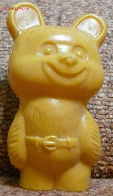 Мишка Олимпийский игрушка пластик - P1830019.JPG