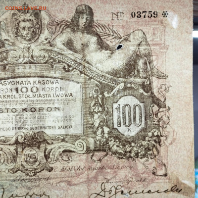 100 крон Галиция, Львов, 1915г., до 15.12.24г. - IMG_20241211_211143