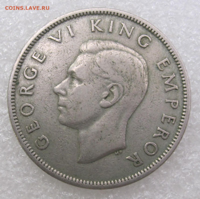 Новая Зеландия Полкроны 1947 год до 14.12 - полкроны 1947 новая зеландия 002.JPG