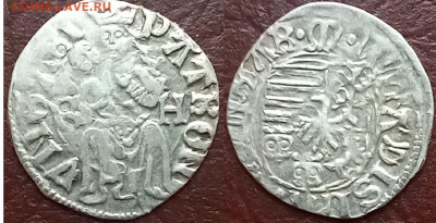 Денар, Венгрия, Владислав II (1) до 16.12.24 22-00 - В 700-1