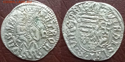 Денар, Венгрия, Владислав II (3) до 16.12.24 22-00 - В 700-3