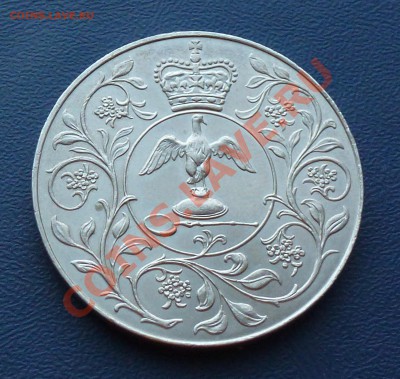 Великобритания. 25 н.пенсов 1977 в UNC до 06.02.12 в 22-00 - Юбилей 2.JPG