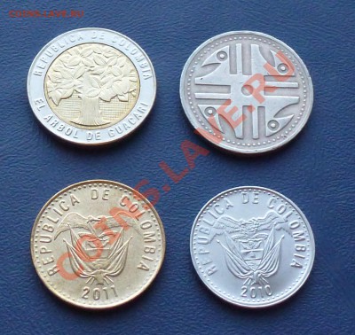 Колумбия. Комплект монет 2004-2011 до 06.02.12 в 22-00 - Колумбия нов 2.JPG