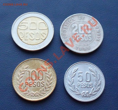 Колумбия. Комплект монет 2004-2011 до 06.02.12 в 22-00 - Колумбия нов 1.JPG
