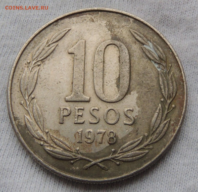Чили 10 песо 1978 до 18.12.2024 - Чили 10 песо 78.JPG