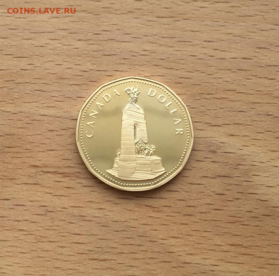 Канада 1 доллар 1994 Национальный мемориал Пруф Proof капсул - kanada_1_dollar_1994_nacionalnyj_memorial_pruf_proof_kapsula (2)