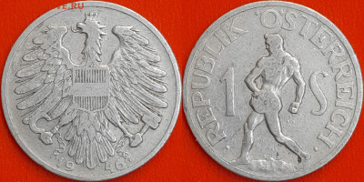 Австрия, 1 шиллинг, 1946 (мм-109) – до 22:00, 19.12.24 - мм109