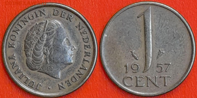 Нидерланды, 1 цент, 1957 (мм-152) – до 22:00, 19.12.24 - мм152