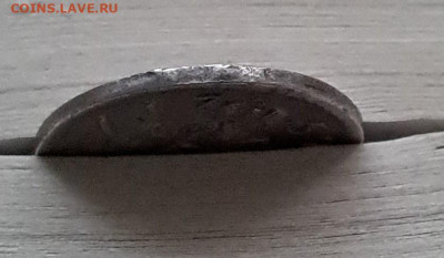 5 копеек 1757 орел в облаках, гладкий гурт - гурт 1