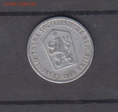ЧССР 1965 10 геллеров до 18 12 - 292а