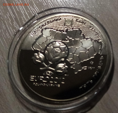 УКРАИНА 5 гр 2012 г "EURO-2012" (комплект-5 монет) до 18.12 - 11