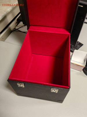 Кофр на 10 кассет MB, Leuchtturm (Германия) кожзам, до 21.1 - ЯЯ Кофр кожзам-4