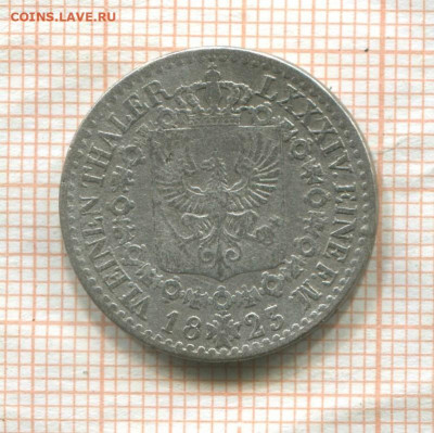 6 талера 1823г.А до 17.12.24г. в 22.00 мск. - 197