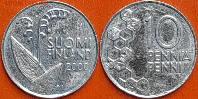 Финляндия, 10 пенни, 2000 (мм-197) – до 22:00, 21.12.24 - мм197