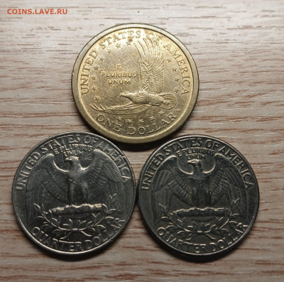 США 1 доллар 2000+2квотера 1982,87 до 22.12.24 - 20241212_141846