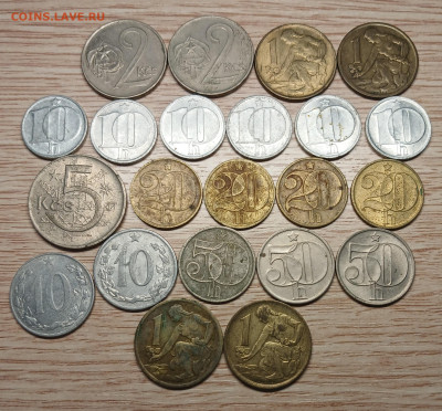 Чехословакия 22 монеты до 22.12.24 - 20241212_144409