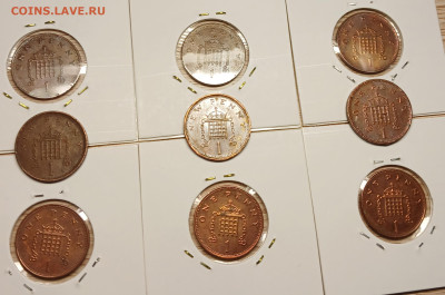 Великобритания 1 пенни (9шт. 1971-2000) до 22.12.24 - 20241216_162401