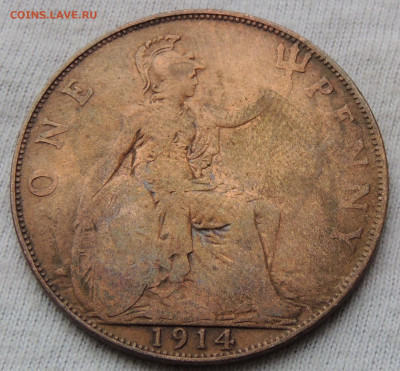 Великобритания 1 пенни 1914 до 22.12.2024 - Великобритания 1 пенни 1914.JPG