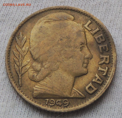 Аргентина 10 сентаво 1949 до 22.12.2024 - Аргентина 10 сентаво 49 .JPG