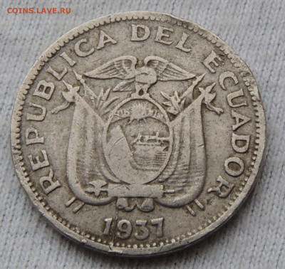 Эквадор 10 сентаво 1937 до 22.12.2024 - Эквадор 10 сентаво 37.JPG