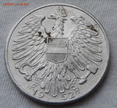 Австрия 5 шиллингов 1952 до 22.12.2024 - Австрия 5 шиллингов 52 .JPG