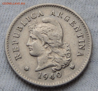 Аргентина 10 сентаво 1940 до 22.12.2024 - Аргентина 10 сентаво 40 .JPG