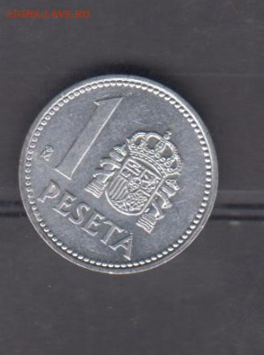Испания 1986 1 песета до 20 12 - 1а