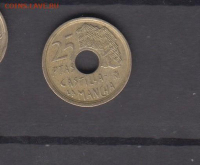 Испания 1996 25 песет Кастилия-Ла-Манча до 20 12 - 46