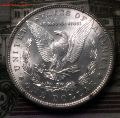 Ag США 1$ Morgan Dollar 1897 A-UNC до 23.12 в 22°° - Morgan Dollar 1897_2