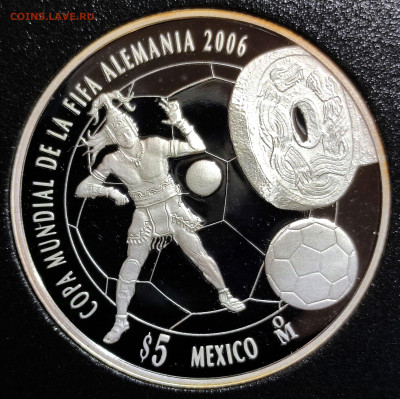 5 песо Мексика 2006 г., Proof, до 21.12.2024г. 22:00 мск - 1001202197