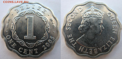 Белиз 1 цент 2005 г.  До 20.12.24 - Белиз 1 цент 2005 л.JPG