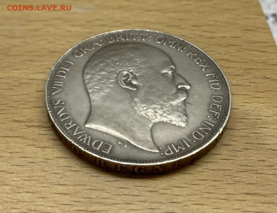 Великобритания 1 крона 1902 Эдуард VII Англия Серебро Шайба - velikobritanija_1_krona_1902_eduard_vii_anglija_serebro_shajba_redkaja (6)