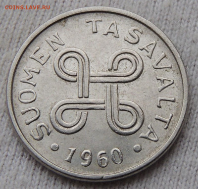Финляндия 1 марка 1960 до 22.12.2024 - Финляндия 1 марка 60 .JPG