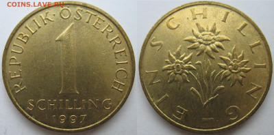Австрия 1 шиллинг 1997 г. До 22.12.24 - Австрия 1 шиллинг 1997.JPG