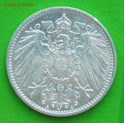 Германия, 1 марка 1914 А до 24.12.24 - IMG_20241217_122405_333
