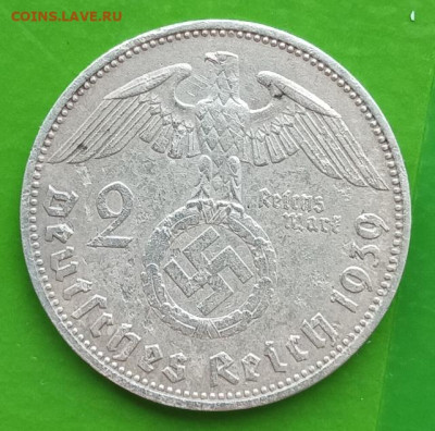 Германия, 2 марки 1939 J до 24.12.24 - IMG_20241217_123339_979